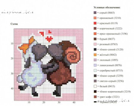 Миниатюра "Счастливые овечки"