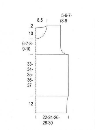 Пестрая шапка и жилет с бантиками