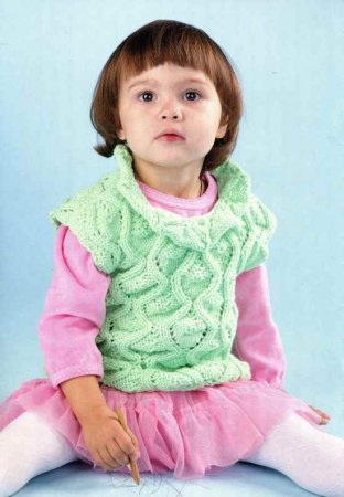 Безрукавка цвета мяты