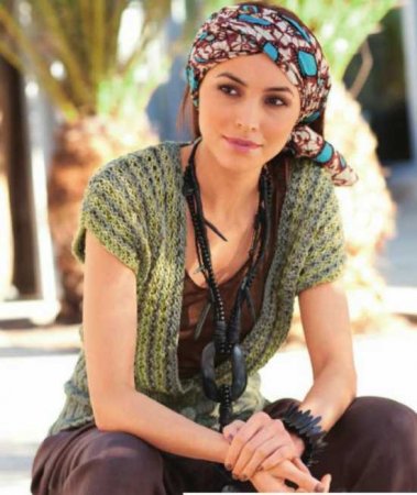 Жилет с высокой планкой