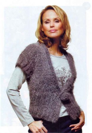 Женский жилет