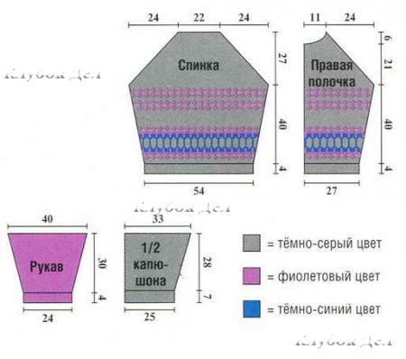 Кардиган с капюшоном