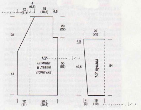 Узорчатый жакет