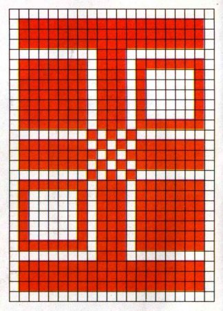 Перчатки с узором