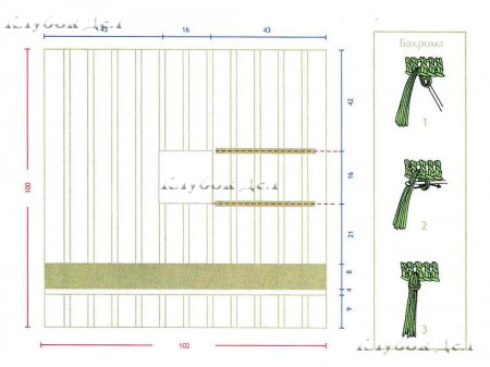 Пончо "Изысканный цвет"