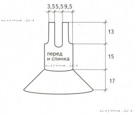 Ажурный сарафан с цветами