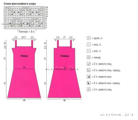 Платье розового цвета