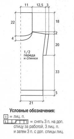 Белый топ с косами