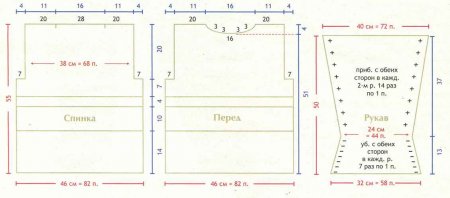 Свитер "Деликатное сочетание"