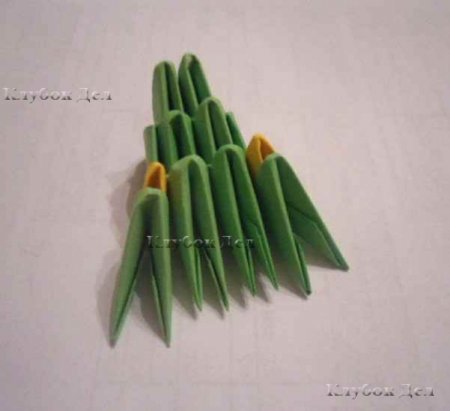 Модульное оригами "Змейка"