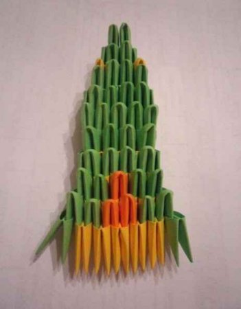 Модульное оригами "Змейка"