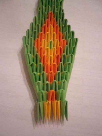 Модульное оригами "Змейка"