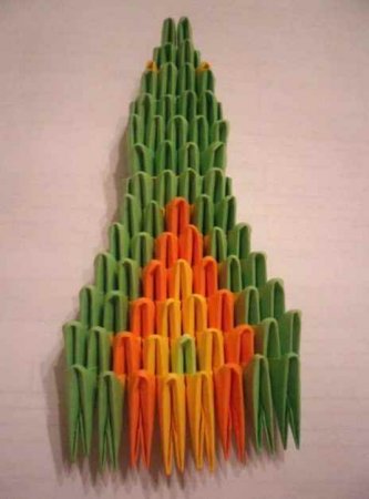 Модульное оригами "Змейка"