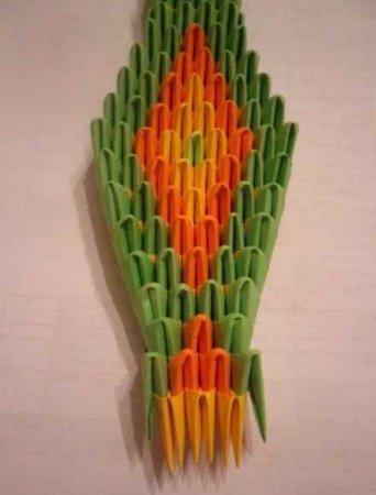 Модульное оригами "Змейка"