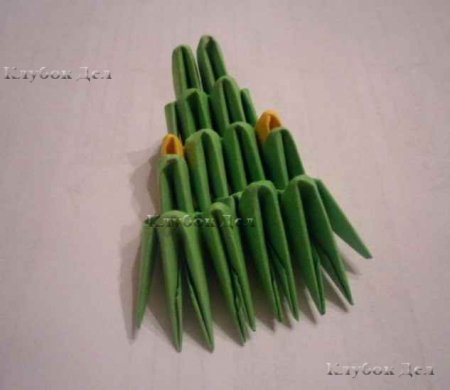 Модульное оригами "Змейка"