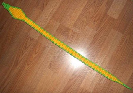 Модульное оригами "Змейка"