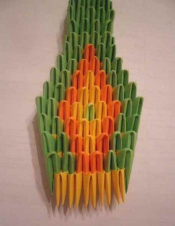 Модульное оригами "Змейка"