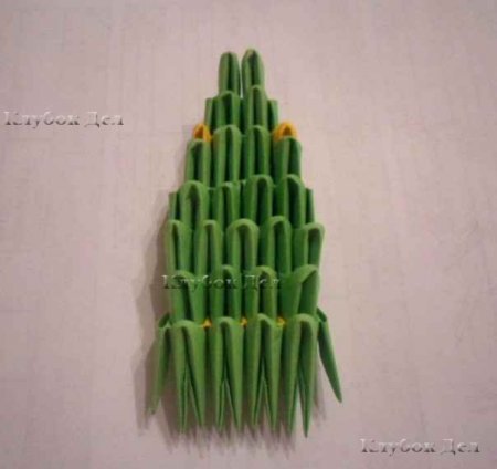 Модульное оригами "Змейка"