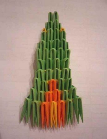 Модульное оригами "Змейка"