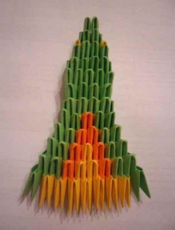 Модульное оригами "Змейка"