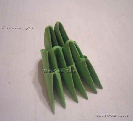 Модульное оригами "Змейка"