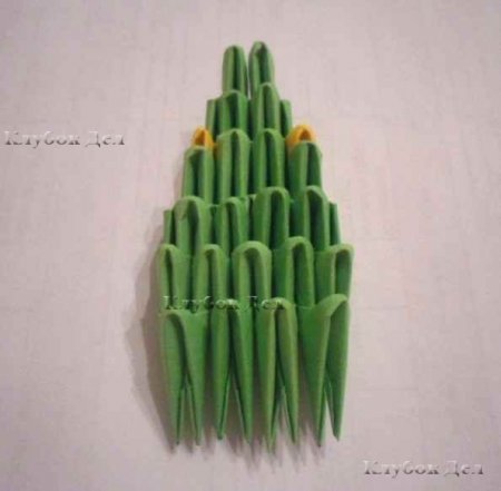 Модульное оригами "Змейка"