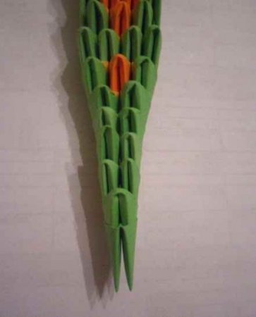 Модульное оригами "Змейка"