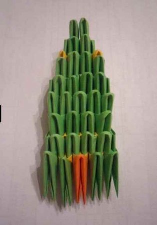 Модульное оригами "Змейка"