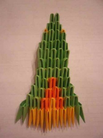 Модульное оригами "Змейка"