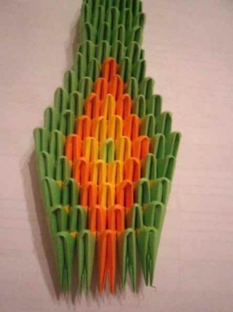 Модульное оригами "Змейка"