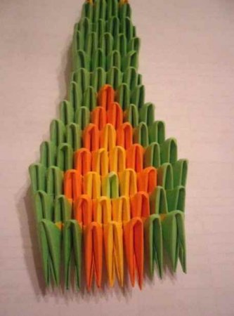 Модульное оригами "Змейка"