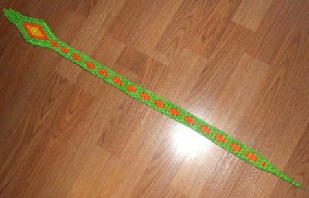 Модульное оригами "Змейка"