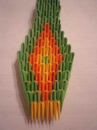 Модульное оригами "Змейка"