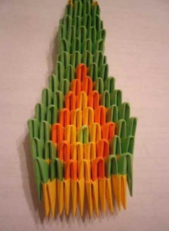 Модульное оригами "Змейка"