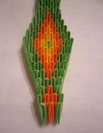 Модульное оригами "Змейка"