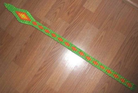 Модульное оригами "Змейка"