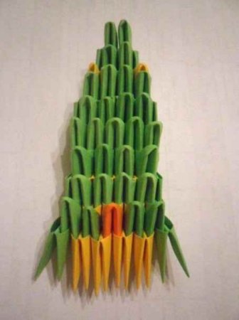 Модульное оригами "Змейка"