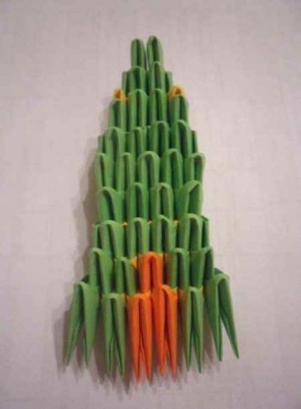 Модульное оригами "Змейка"