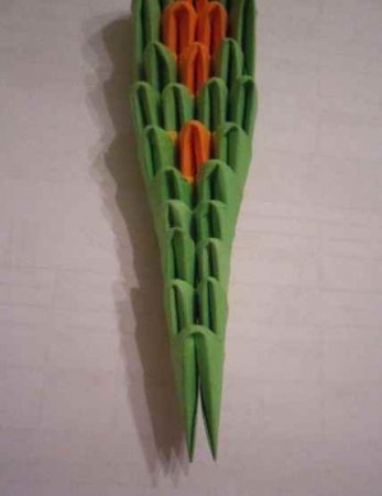 Модульное оригами "Змейка"