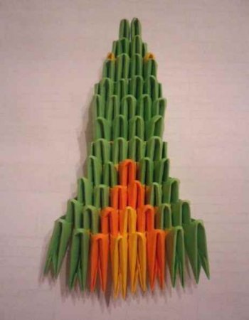 Модульное оригами "Змейка"