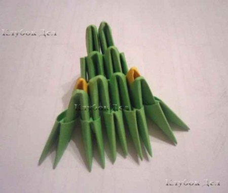 Модульное оригами "Змейка"