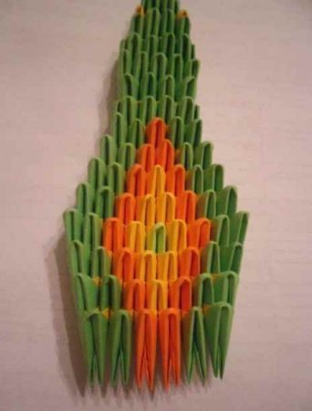 Модульное оригами "Змейка"