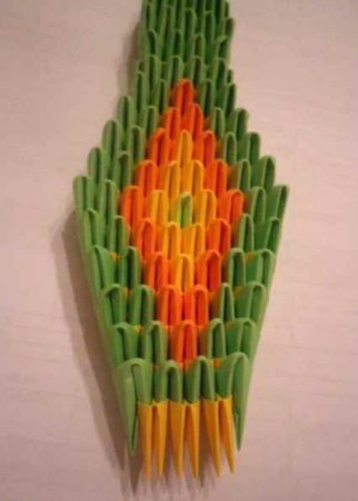 Модульное оригами "Змейка"