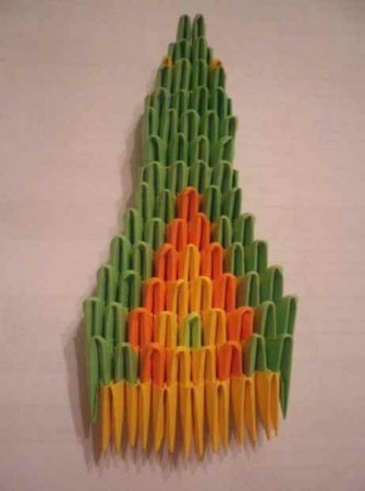 Модульное оригами "Змейка"