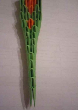 Модульное оригами "Змейка"