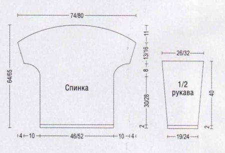 Синий пуловер с капюшоном