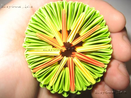 Модульное оригами: "Танк"