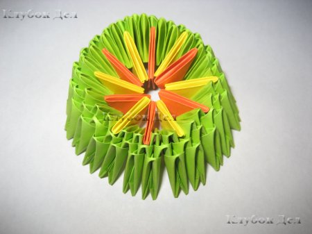 Модульное оригами: "Танк"