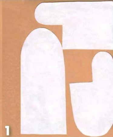 Шитье: "Флисовые варежки"