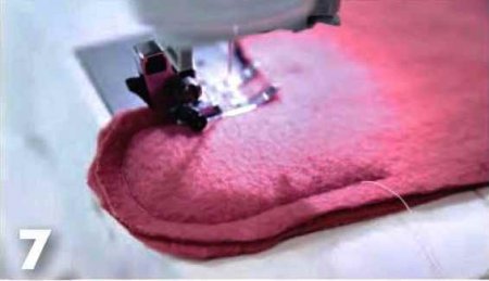 Шитье: "Флисовые варежки"